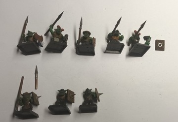 5 x Goblins with Spears Stare Wzory
