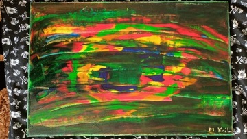 Obraz olejny abstrakcja