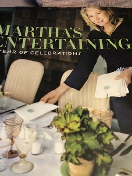 Książka po angielsku Martha’s Entertaining