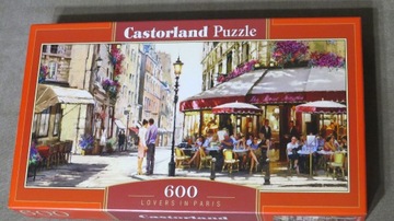 Puzzle 600 Lovers in Paris Castorland Paryż