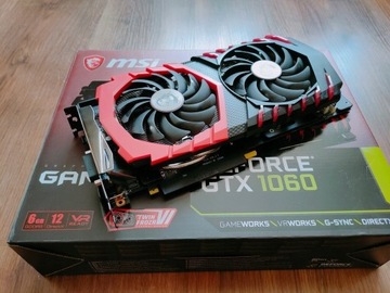 MSI GeForce GTX 1060 GAMING X 6GB GDDR5