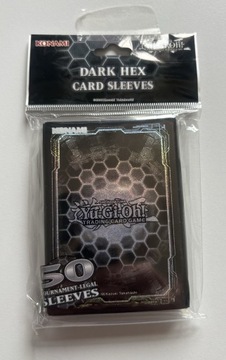 Konami YuGiOh! Pokrowce na karty Dark Hex (50)