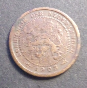 Holandia 1/2 cent 1903