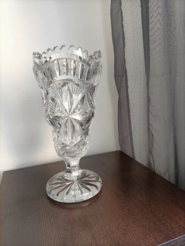 Duży wazon kryształowy 