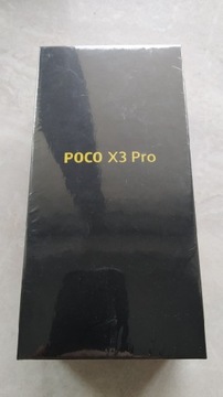 POCO X3 Pro 8/256GB NOWY! ZAFOLIOWANY! Etui+szkło