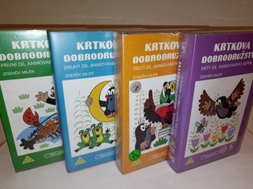 Krecik KRTKOVA DOBRODRUZSTVI VHS