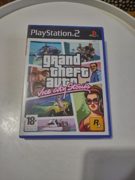 Gta Vice City Stories PlayStation 2 Komplet+mapa