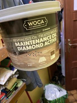 Woca Diamond Oil Active 2,5 litra
