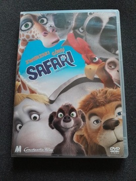 Safari zwierzaki górą DVD