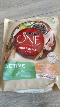 Purina One Mini Small kurczak ryż zestaw 8x800g