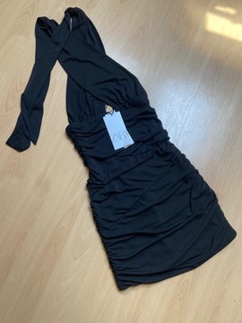 Nowa czarna sukienka ZARA
