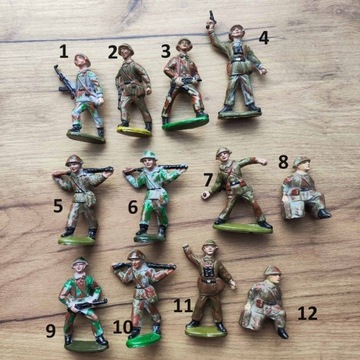 Żołnierzyki PRL figurki DDR