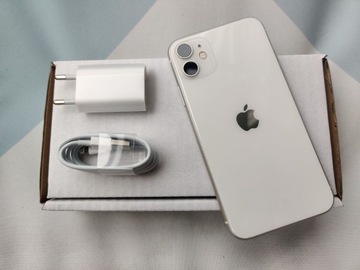 iPhone 11 64GB WHITE BIAŁY Silver Bat97% GWAR