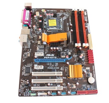 Płyta główna Asus P5P43TD + procesor Q6600