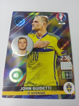 John Guidetti limited card euro 2016
