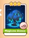 1x Magiczne drzewo Coin Master z Albumu Rośliny