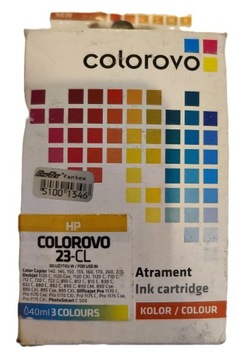 Tusz Colorovo 23-CL HP 23 Multicolor 40 ml