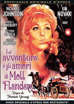 DVD Moll Flanders - Kim Novak - 1965 ang-włoski