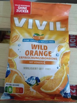 Cukierki Vivil Wild Orange 