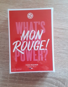 Yves Rocher - woda perfumowana MON ROUGE 50ml.