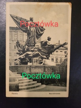 Przedwojenna pocztówka Szczecin Stettin Sedina