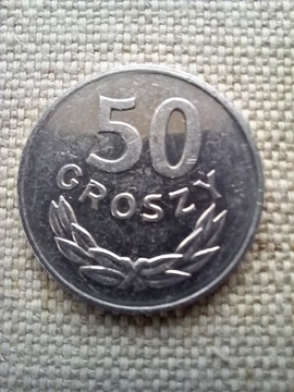 Moneta 50 groszy 1985 rok 