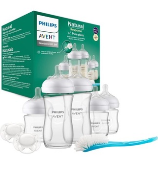 Zestaw Philips Avent Nature 5 butelek szklanych.