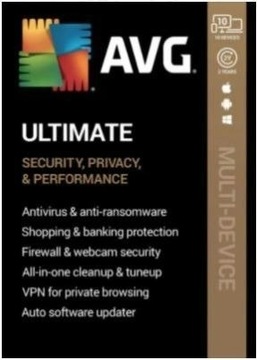 AVG Internet Security+VPN 10PC 1Rok(Wersja Retail)