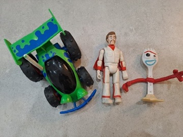 Zestaw figurek Toy Story,  Sztucek, autko,kaskader