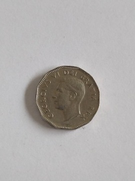 Canada 5 Cents 1751 - 1951 Nickiel