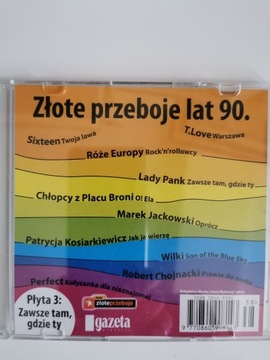 Złote Przeboje lat 90 tych płyta CD