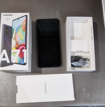 Samsung Galaxy A71 Blue 6/128GB, stan idealny!