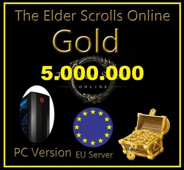 ESO 5.000.000 GOLD THE ELDER SCROLLS ONLINE PC EU