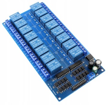 Przekaźnik 16 kanałowy 12V 10A 230V 16CH Arduino