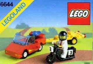 LEGO Town  6644 z 1990r.  Road Rebel
