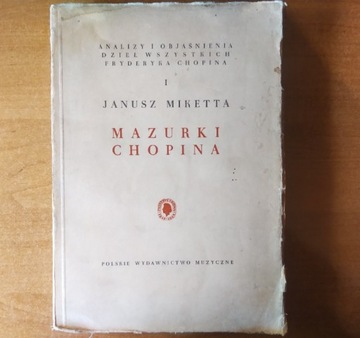 Mazurki Chopina 1 Janusz Miketta 1949