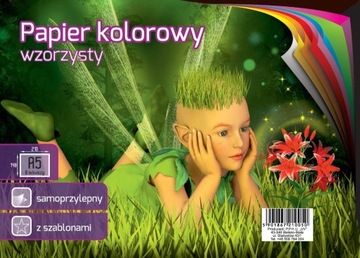 Ok. 32000 zeszytów papierów kolorowych