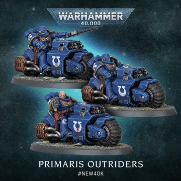 Primaris Outriders x3 - wypraski