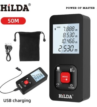 dalmierz laserowy Hilda 50m