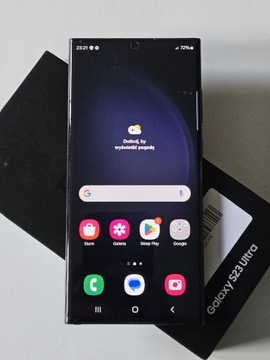 Samsung S23 Ultra - 256GB - Czarny - Jak Nowy
