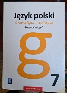 Język polski 7, zeszyt ćwiczeń WSiP 