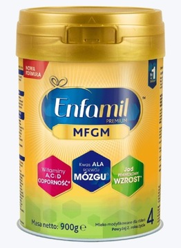 Mleko Enfamil 4 MFGM 900 premium modyfikowane nowe