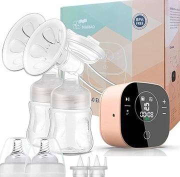 laktator podwójny BEBEBAO ELEKTRIC BREAST PUMP 