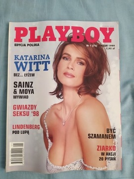 Playboy --styczeń 1999 K.Witt