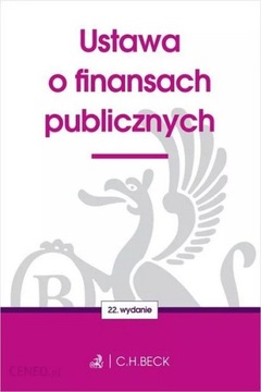 Ustawa o finansach publicznych (wydanie 2022)