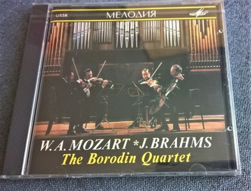 Mozart Brahms  / Borodin Quartet  / Melodia FOLIA 