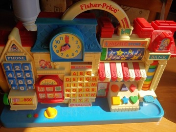 Fisher Price Duża,anglojęzyczna zabawka edukacyjna