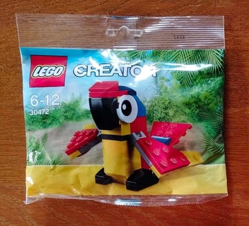 LEGO 30472 Creator, Parrot polybag, Papuga