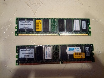 Kingston KVR333X64C25/256 DDR 333 2 Kości 512MB