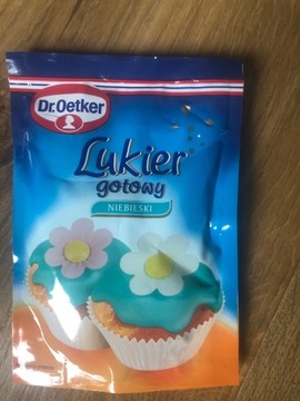 Lukier gotowy niebieski  Dr. Oetker 100g